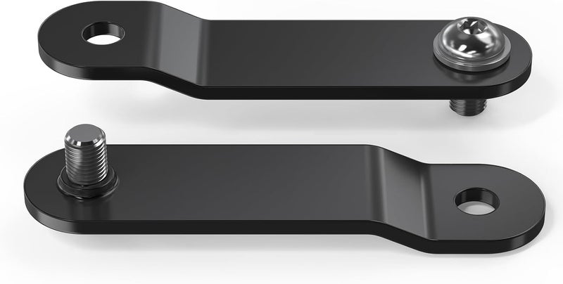 NICECNC Black 3" Gas Tank Lift Kit 3-Inch Fuel Tank Riser Kit Compatible with Harley Forty Eight XL1200X 2010-2018, Sportster 883 Super Low XL883L 2012-2022, Dyna Fat Bob FXDF 2008-2017, See Fitment - Image 2